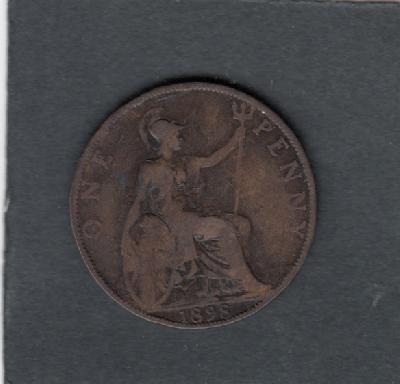 Beschrijving: 1 Penny  VICTORIA 